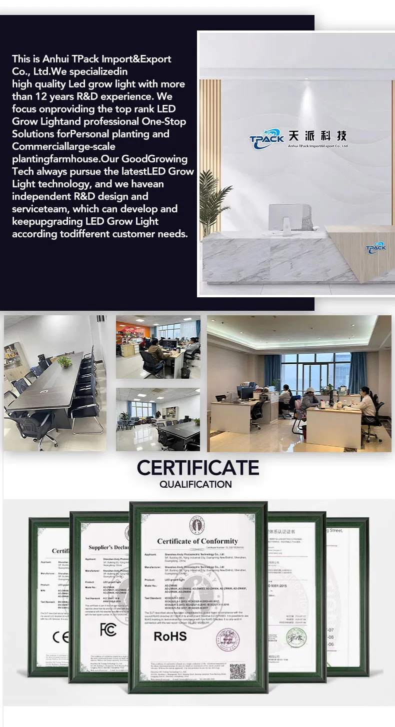 Luz de Cultivo LED Espectro Completo 2