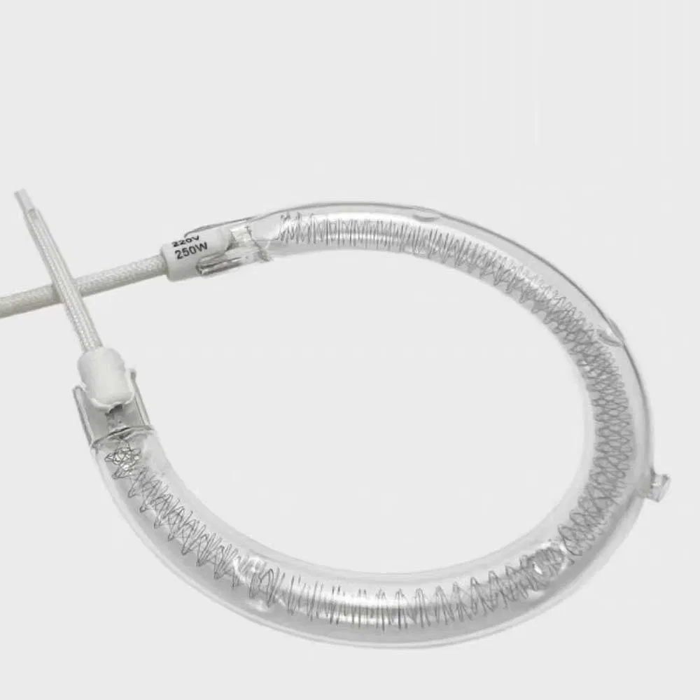 Anel de Aquecimento Halógeno 220V 250W Dispositivo de Terapia Infravermelha Claro