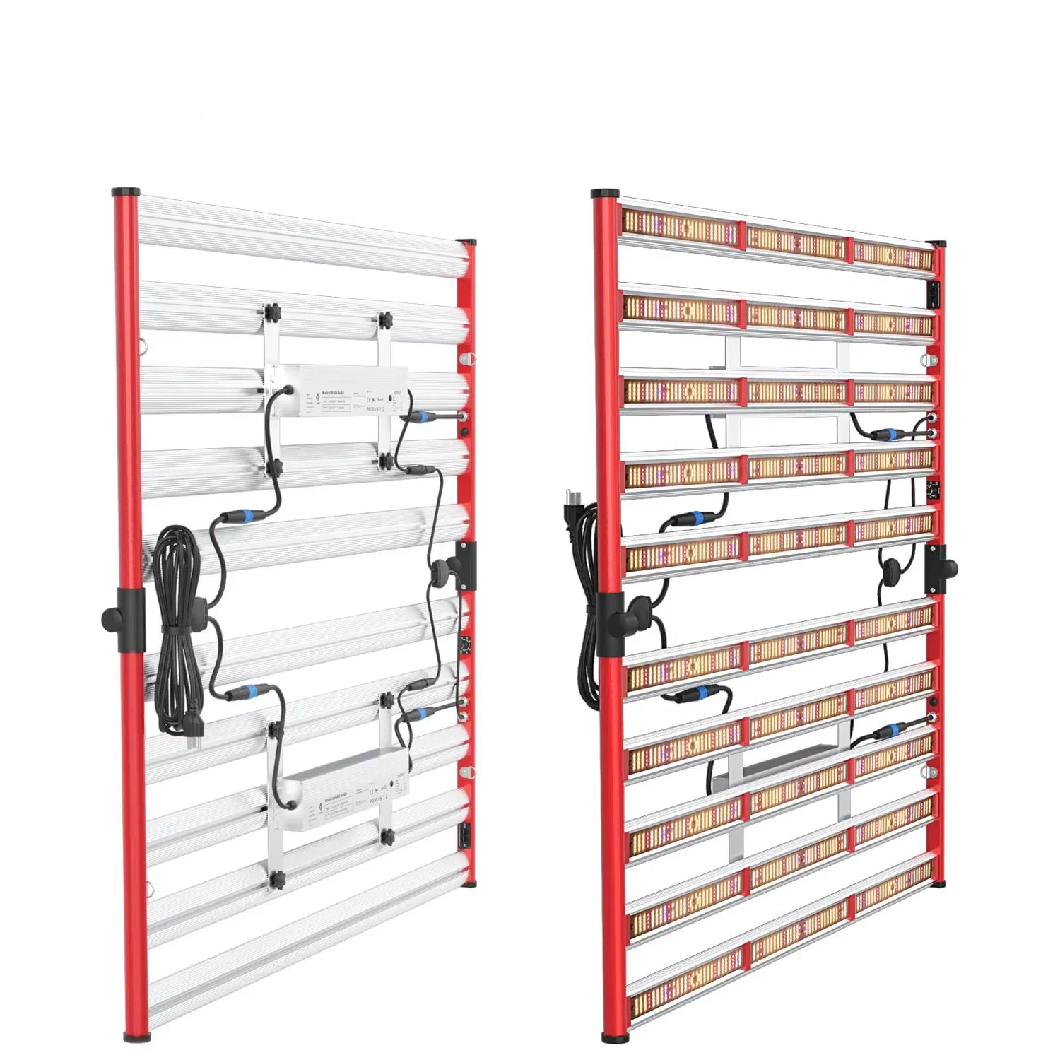 Barra de Luz de Cultivo LED de Espectro Completo para Agricultura Vertical Interna Comercial Dobrável