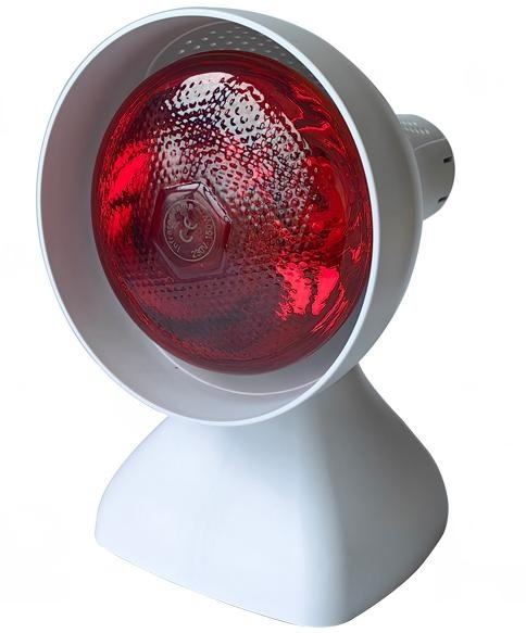 Luz de Fisioterapia Infravermelha Portátil para Uso Doméstico 150W Lâmpada de Terapia Infravermelha para Alívio da Dor