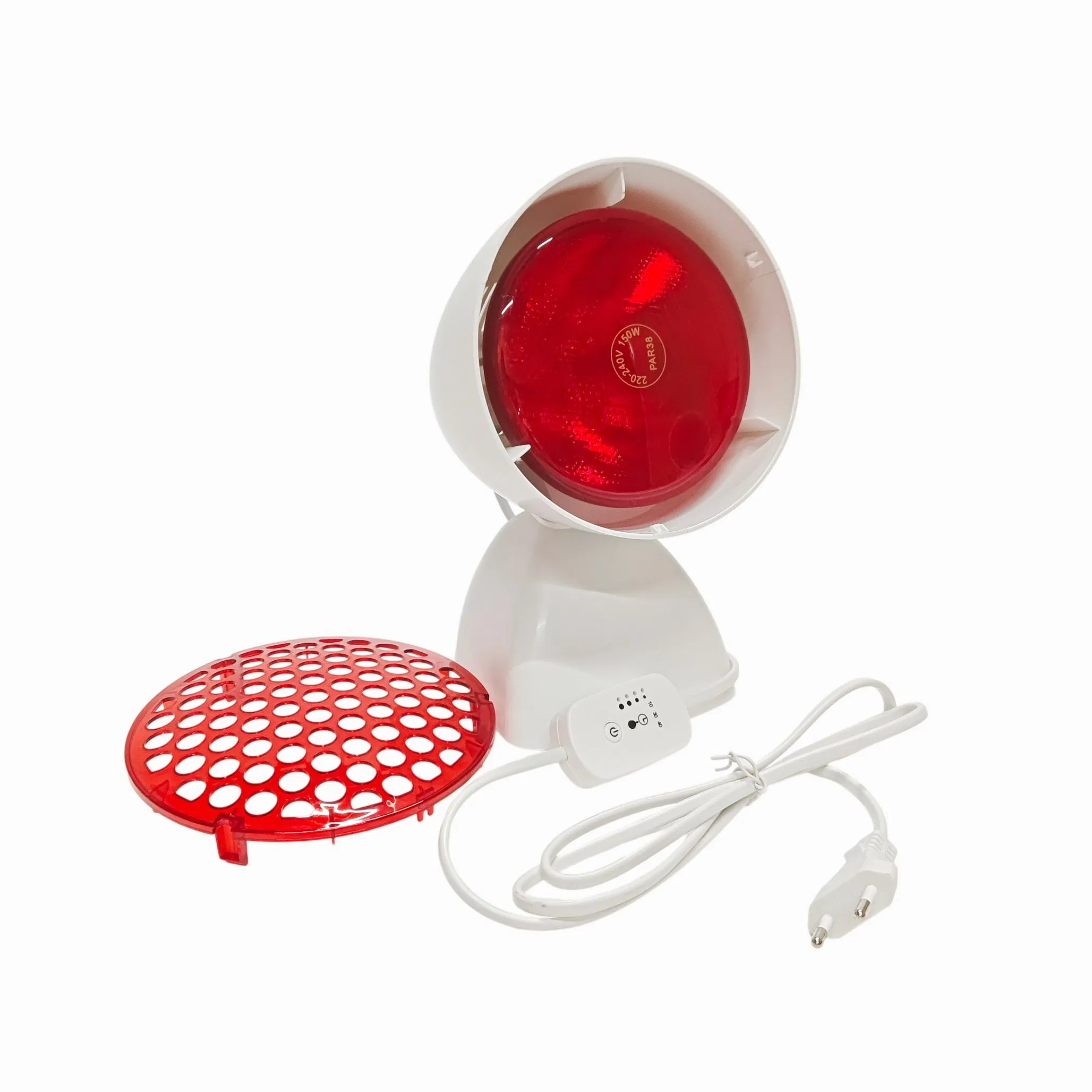 Dispositivo de Terapia com Lâmpada de Calor Infravermelho 150W Projetado para Uso Profissional em Clínicas de Fisioterapia