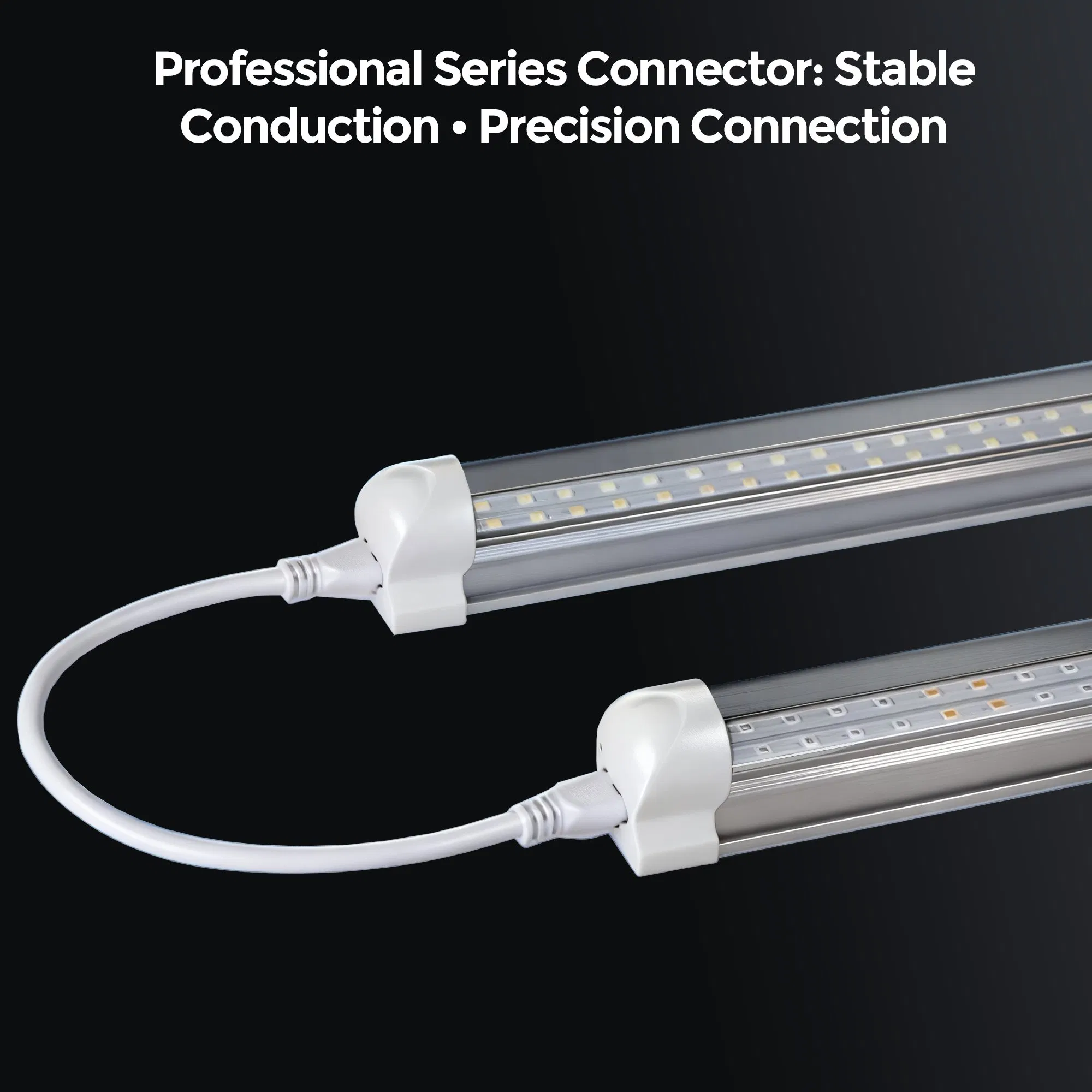 T8 18W Luz de Cultivo LED de Espectro Completo Personalizável para Coloração de Suculentas