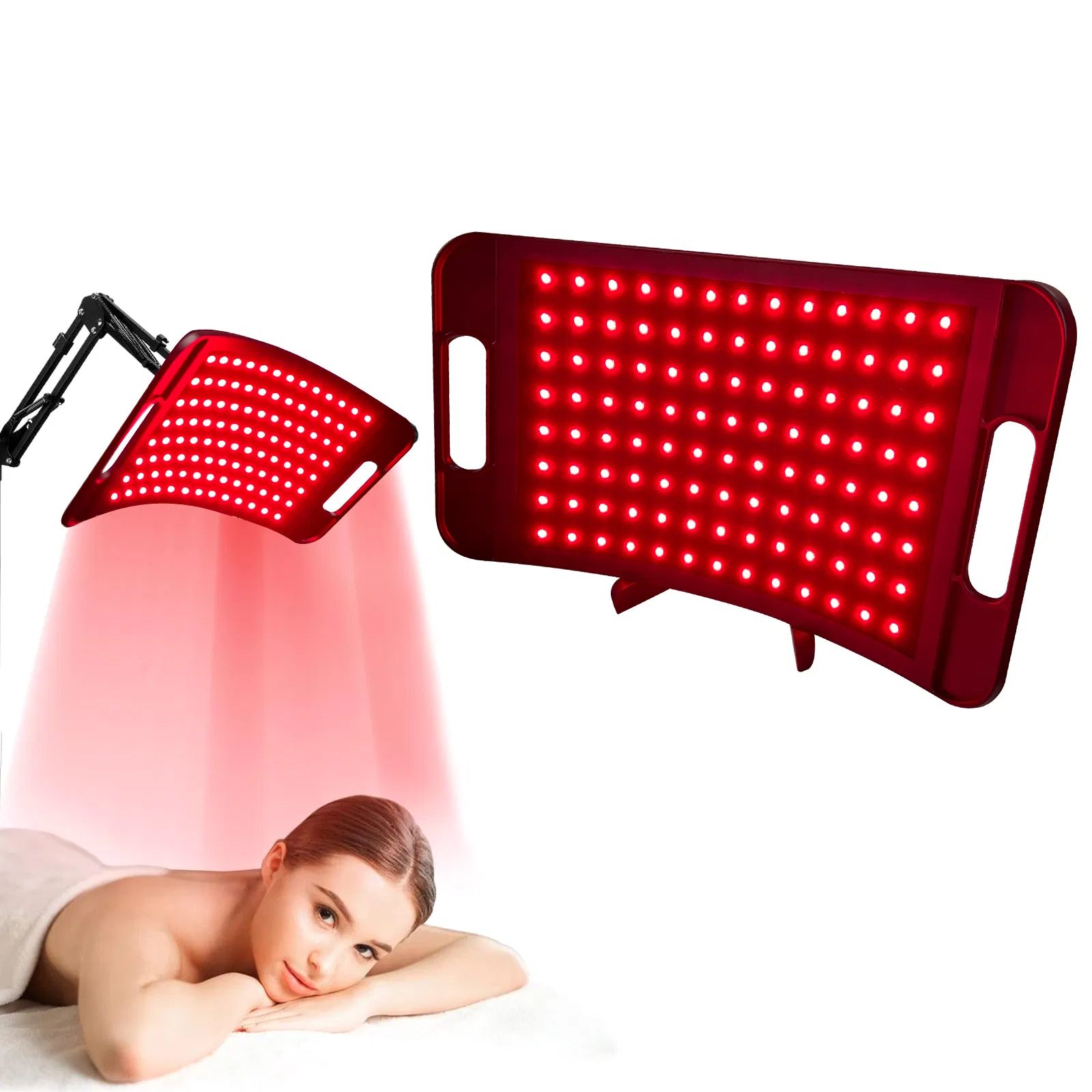 Lâmpada de Terapia com Luz Infravermelha Vermelha com Suporte de Alta Densidade de Luz