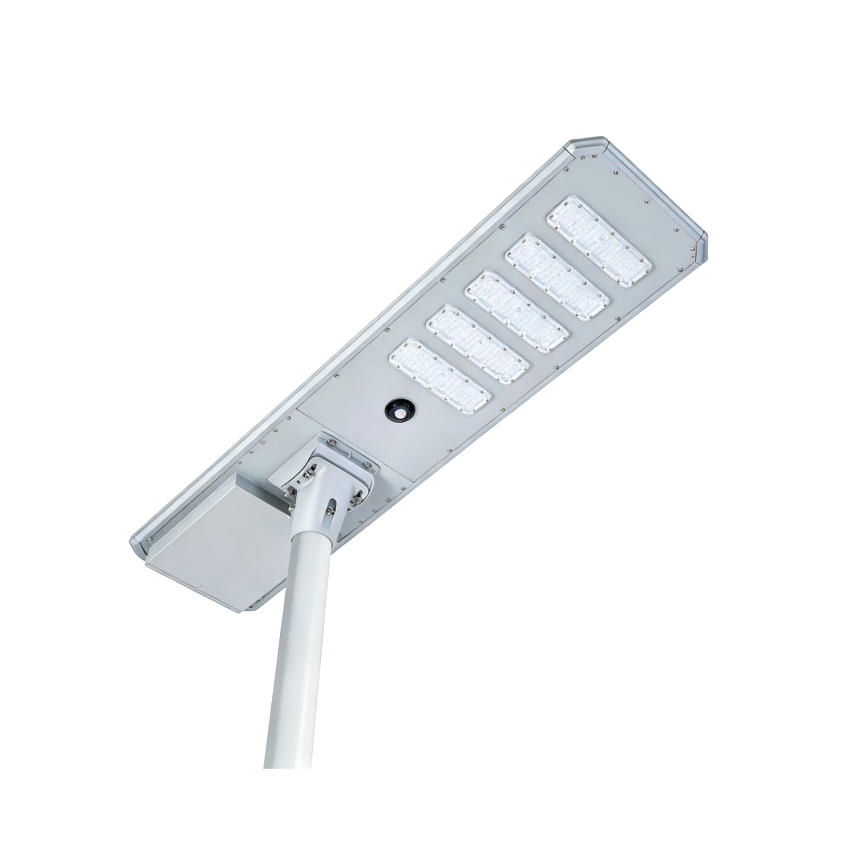 120W Luminária Solar All in One de Alta Potência e Longa Vida Útil para Uso Comercial