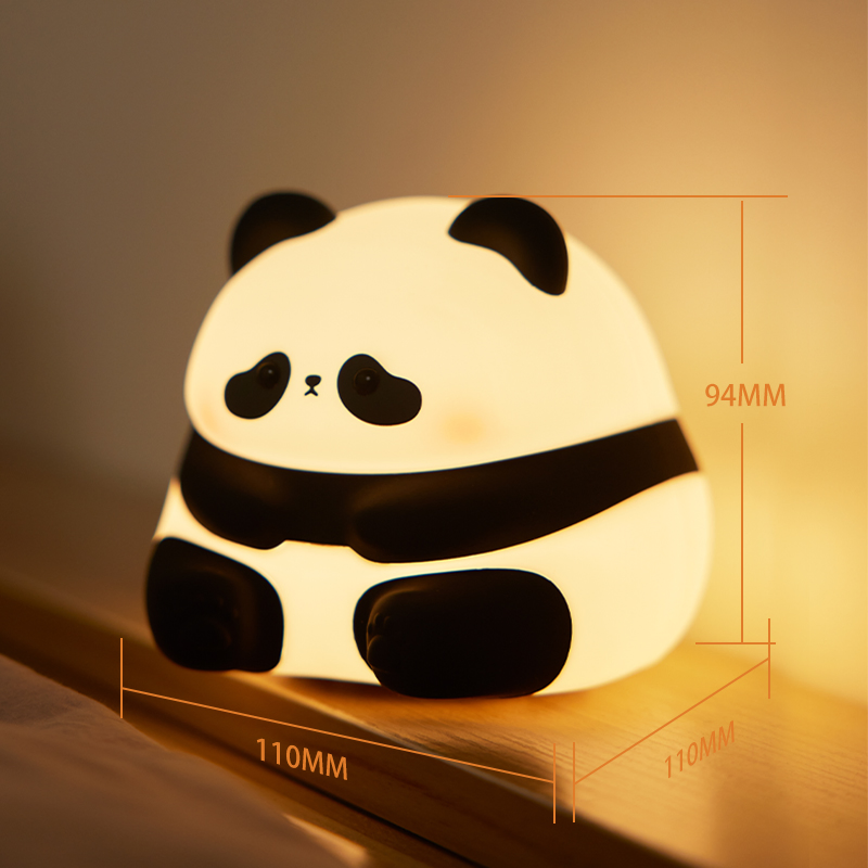 Lâmpada Panda Nacional do Tesouro Curativa e Fofa para Aniversário, Feriado, Presentes de Lembrança