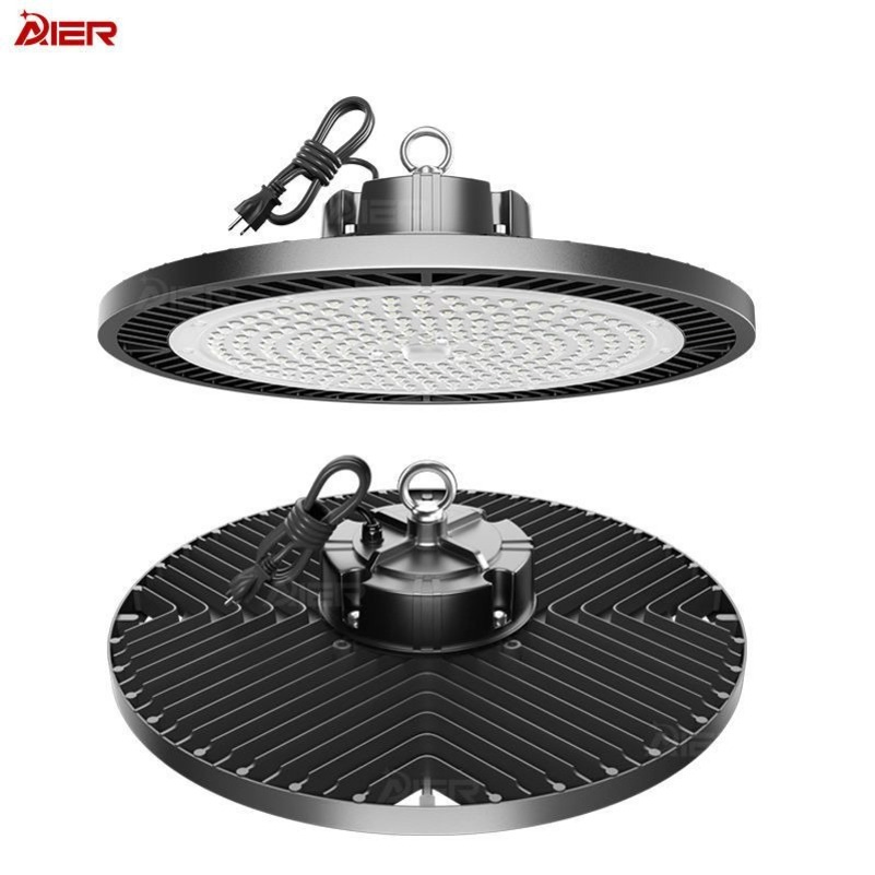 Luzes LED de Alta Baía UFO Brilhantes para Espaços Comerciais