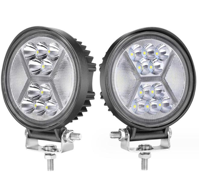 9240 Luminária de Alta Intensidade 132W LED Projetor com Suporte para Inspeção de Carros ao Ar Livre Luz de Trabalho LED Spot Flood