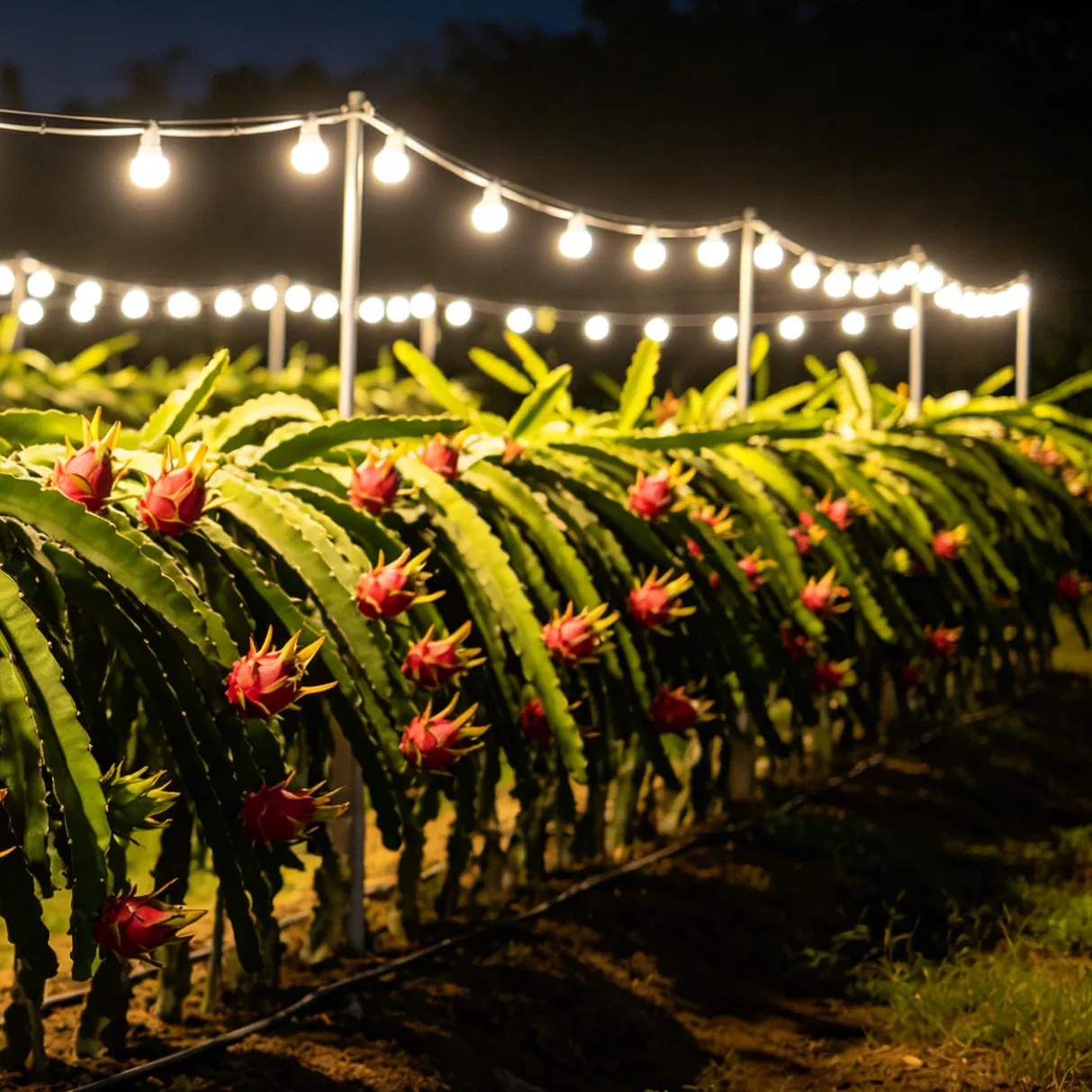 Luzes festoon RGB comerciais à prova de quebra com controle remoto para luz de crescimento de plantas