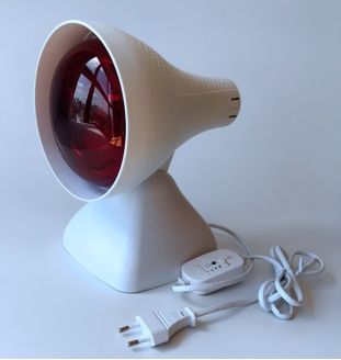 Luz de Fisioterapia Infravermelha Portátil para Uso Doméstico 150W Lâmpada de Terapia Infravermelha para Alívio da Dor