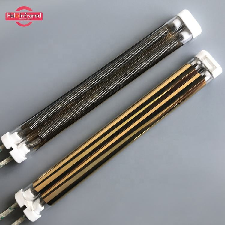 Lâmpada de Terapia Infravermelha com Refletor Dourado Heraeus 09751713