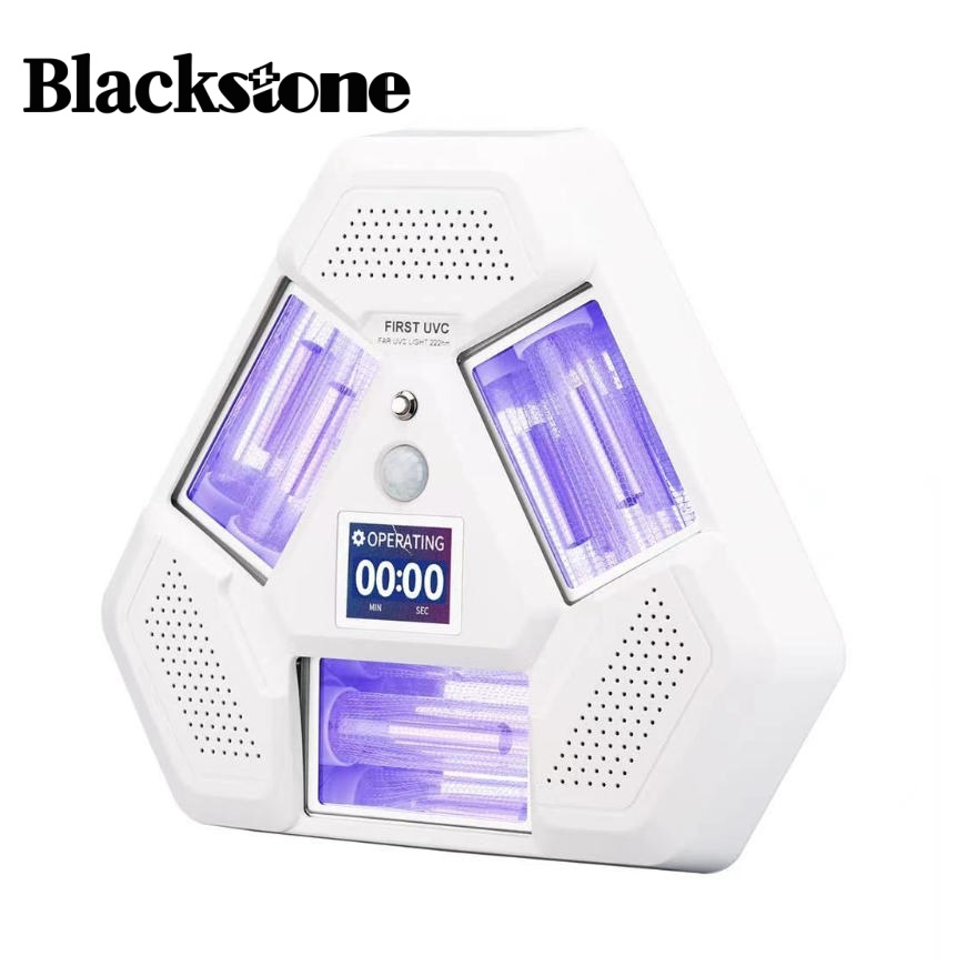 Lâmpada UVC LED de Esterilização Montada na Parede com Controle Remoto Portátil 222nm