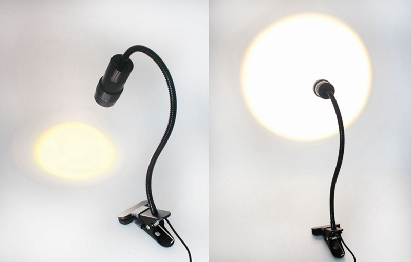Luz de Planta LED com Feixe Ajustável 10W Luz de Cultivo LED Interna Espectro Completo com Interruptor Dimerizável Lâmpada Comercial para Plantas Lâmpada de Cultivo