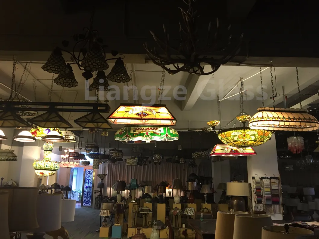 Showroom de Lâmpadas Tiffany