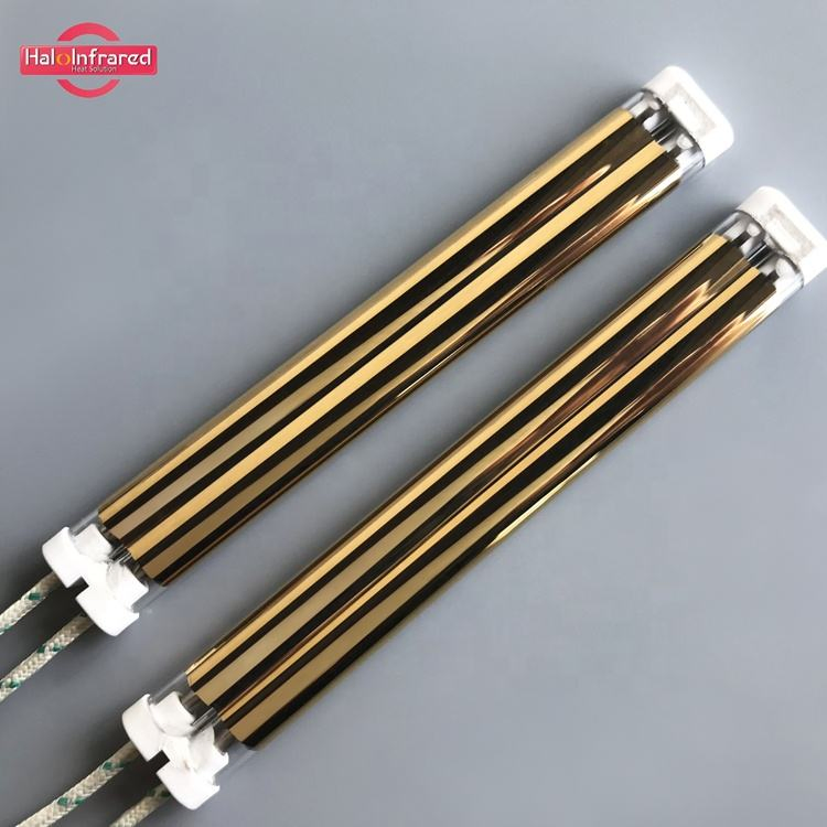Lâmpada de Terapia Infravermelha com Refletor Dourado Heraeus 09751713