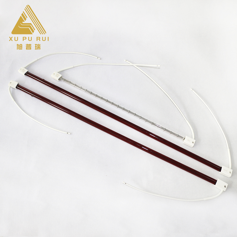 Lâmpada de Calor Infravermelho de Tubo Duplo Quartz para Secagem e Cura Industrial