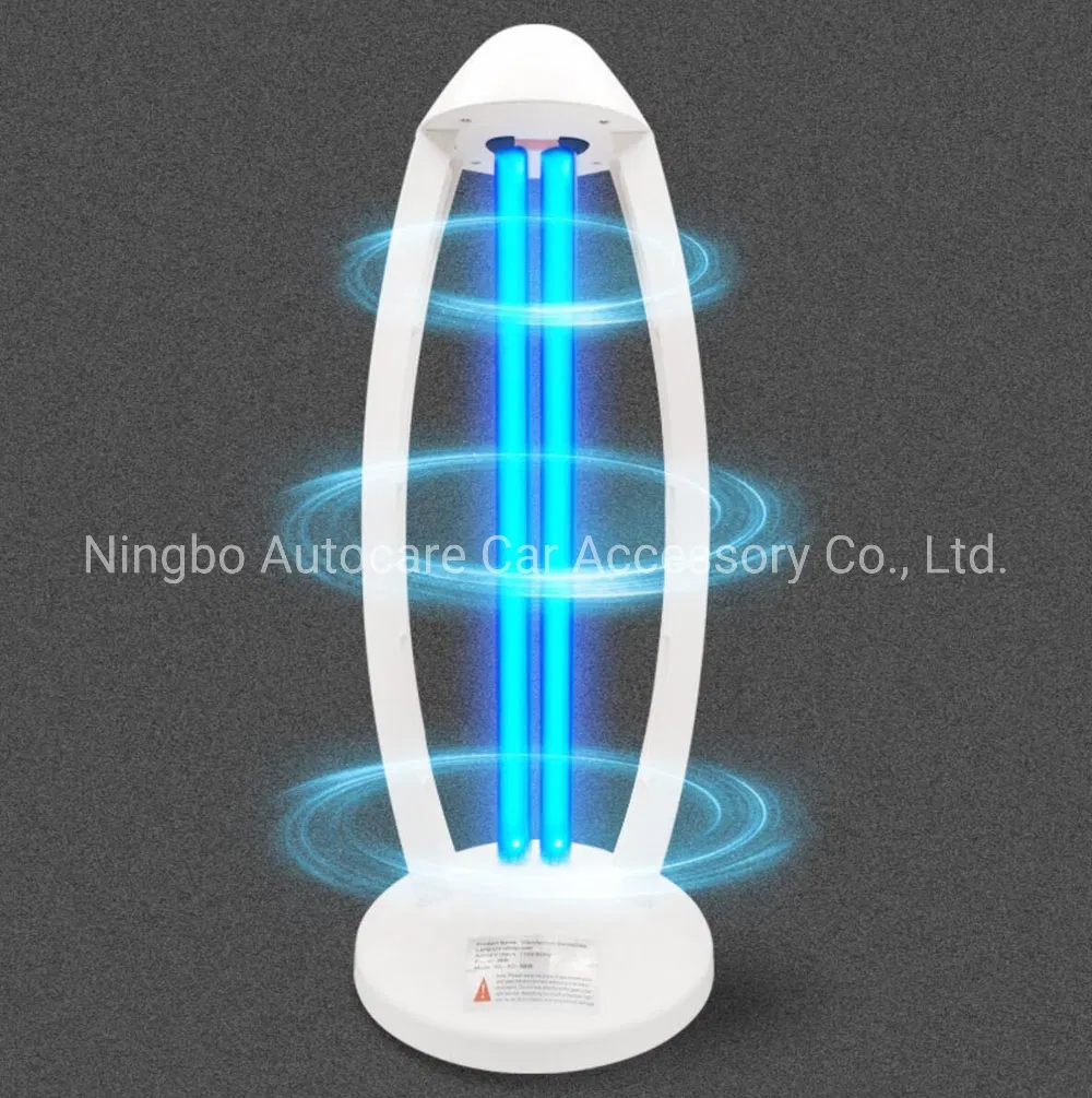 Lâmpada de Desinfecção UVC LED Portátil por Atacado Luz de Esterilização com Ozônio Lâmpada Germicida UVC com Temporizador