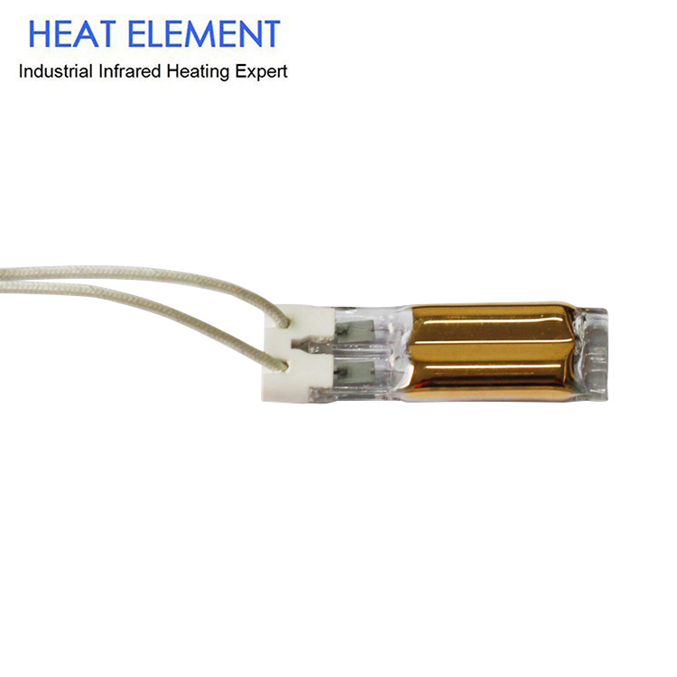 Lâmpada de aquecimento infravermelho de tubo único Quartz de reposição Philips com CE