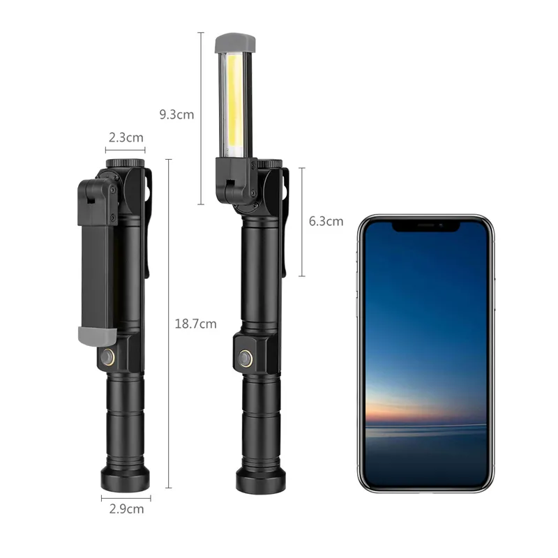 180 Lâmpada de Trabalho LED Rotativa de Grau para Inspeção de Carro