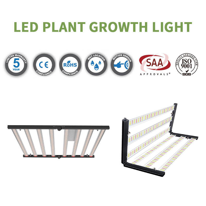 Luz de Cultivo LED de Espectro Completo de Alta Potência Sinowell 1000W Lm301h Lm301b para Cultivo Comercial