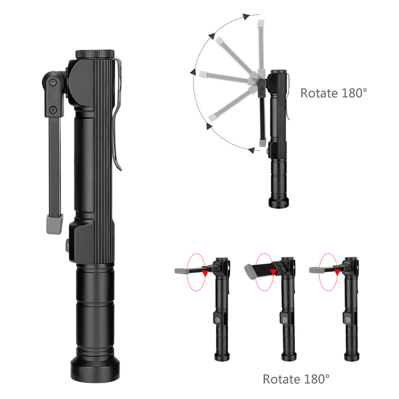 180 Lâmpada de Trabalho LED Rotativa de Grau para Inspeção de Carro