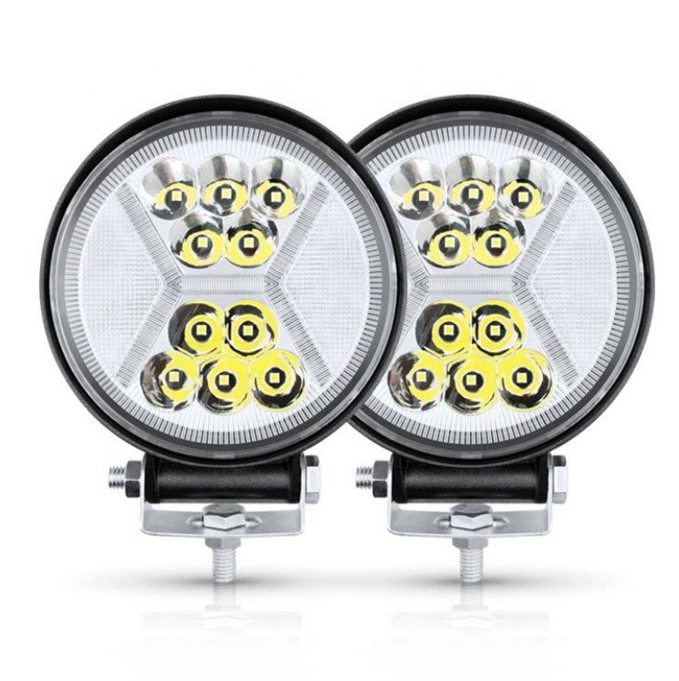 9240 Luminária de Alta Intensidade 132W LED Projetor com Suporte para Inspeção de Carros ao Ar Livre Luz de Trabalho LED Spot Flood