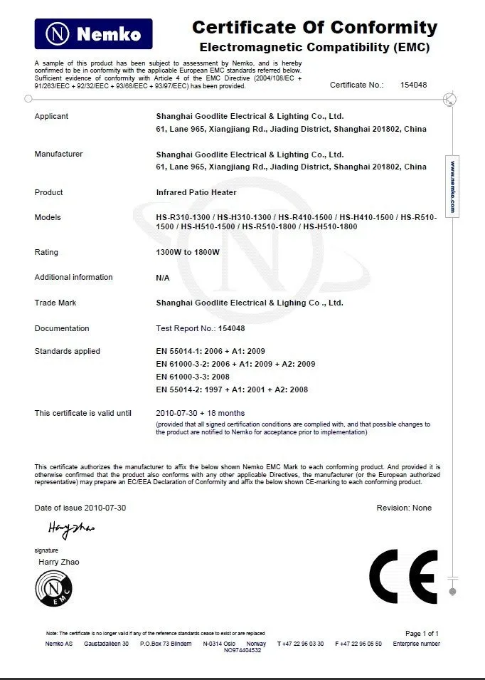 Certificação CE