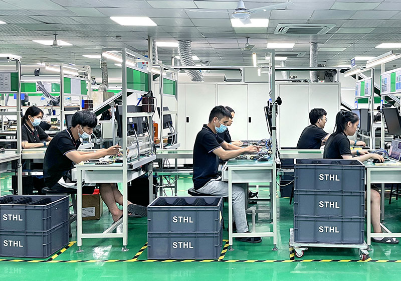 STHL THT through-hole technology PCB assembly - manual and automated insertion