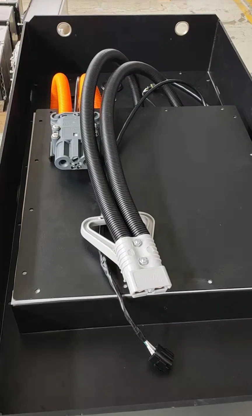 بطارية ليثيوم للرافعة الكهربائية عالية الجودة 51.2V 400ah LiFePO4 مع نظام إدارة البطارية