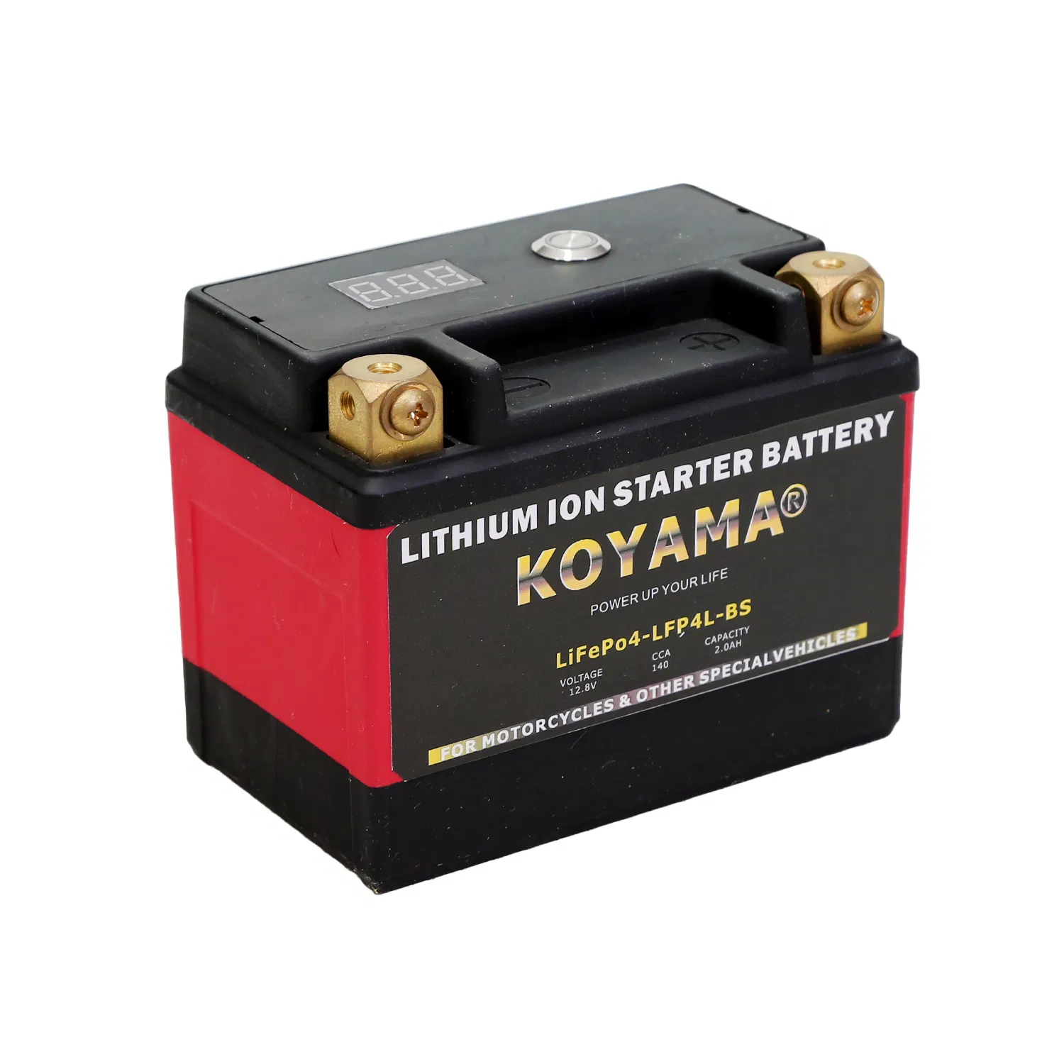 LFP4l-BS بطارية ليثيوم أيون لـ Ytx4l-BS بطارية حمض الرصاص للدراجة النارية