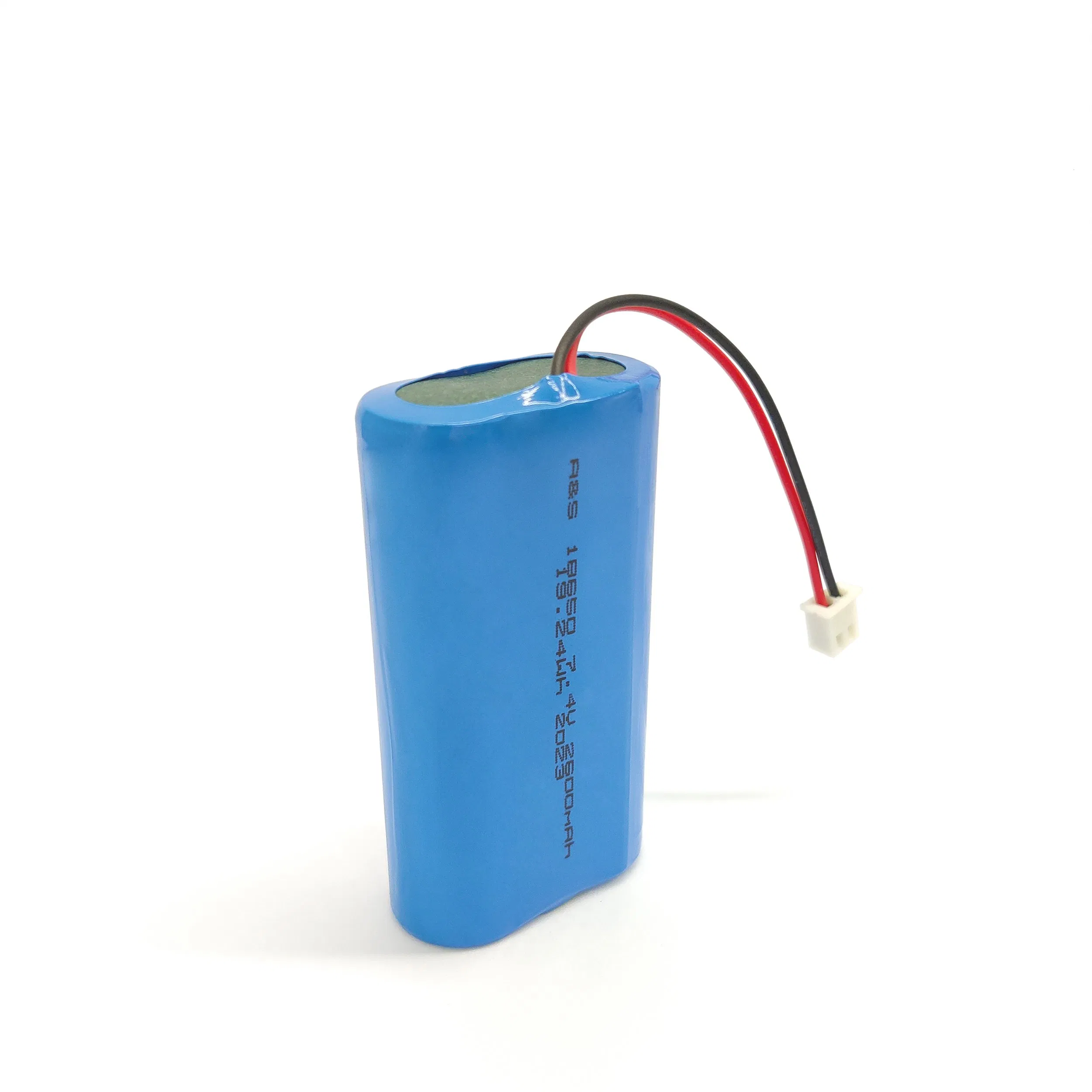 بطارية ليثيوم أيون قابلة لإعادة الشحن مخصصة 2s1p 18650 7.4V 2600mAh بطارية ليثيوم أيون لمكبر الصوت المحمول
