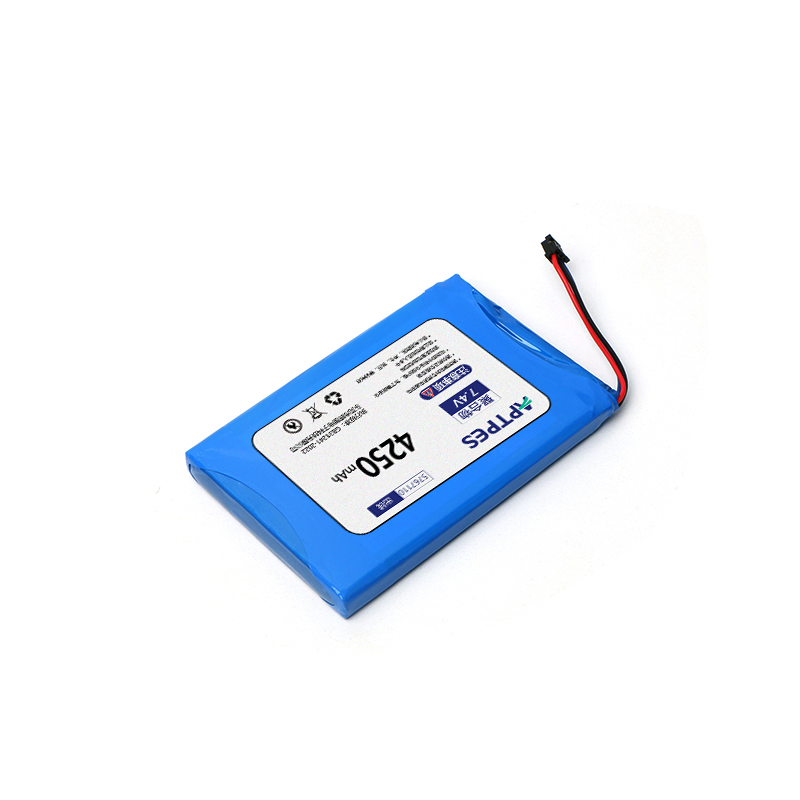 بطارية ليثيوم بوليمر 7.4V 4250mAh بطارية قابلة لإعادة الشحن للأجهزة الذكية والمنتجات الرقمية