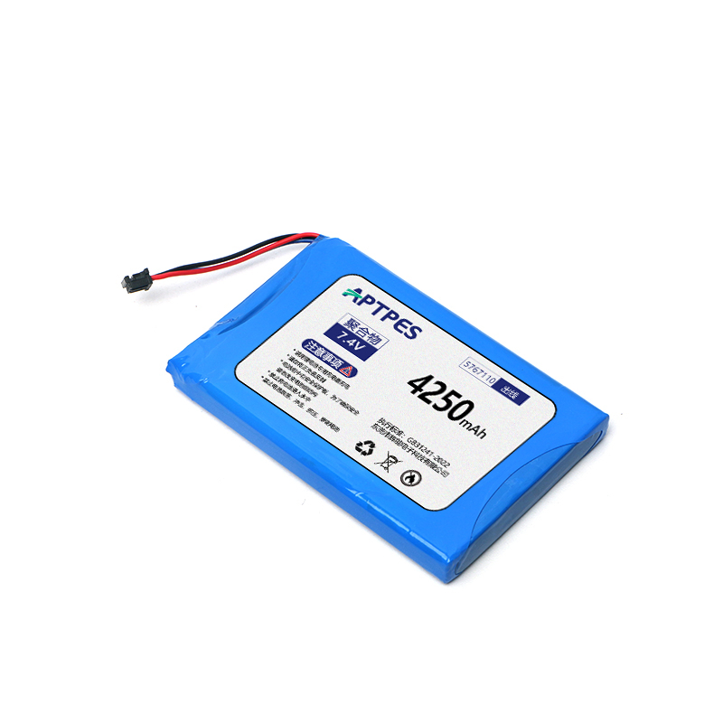 بطارية ليثيوم بوليمر 7.4V 4250mAh بطارية قابلة لإعادة الشحن للأجهزة الذكية والمنتجات الرقمية