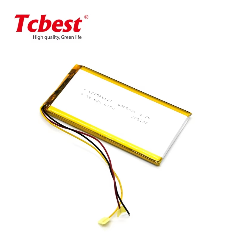 بطارية ليثيوم بوليمر عالية الجودة 3.7V لدرون 103450 2000mAh للدراجات الكهربائية/ عربات الجولف مع Ntc/ هليكوبتر كوادكوبتر
