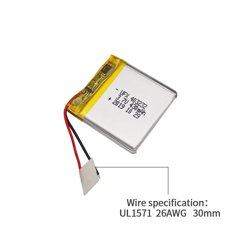 بطارية ليثيوم بوليمر Ufx403232