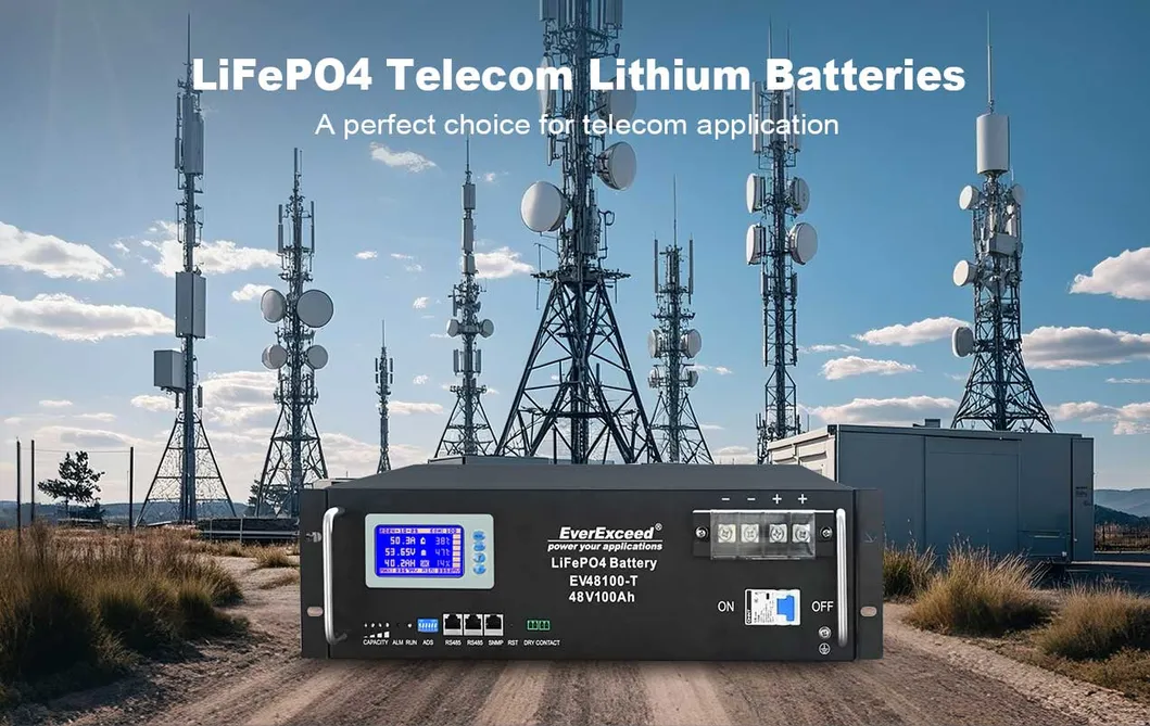 بطاريات الطاقة الشمسية عالية الجودة المركبة على الرف 3u LiFePO4 بطارية ليثيوم أيون 48V 200ah 10kwh لمحطات الاتصالات