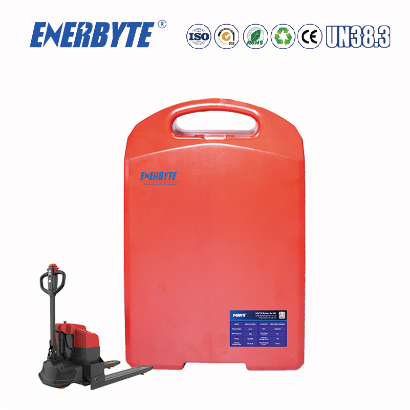 بطارية ليثيوم لرافعة البليت 24V/48V, LiFePO4 بطارية صناعية لرافعة البليت الكهربائية مع نظام إدارة البطارية، عمر طويل، إمداد طاقة مستقر