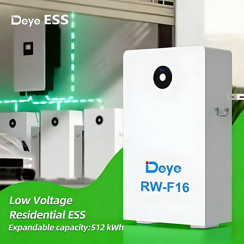 دي وايل جبل 16kwh بطارية ليثيوم بوليمر 51.2V 314ah حزمة بطاريات ليثيوم أيون المنزلية لنظام تخزين الطاقة