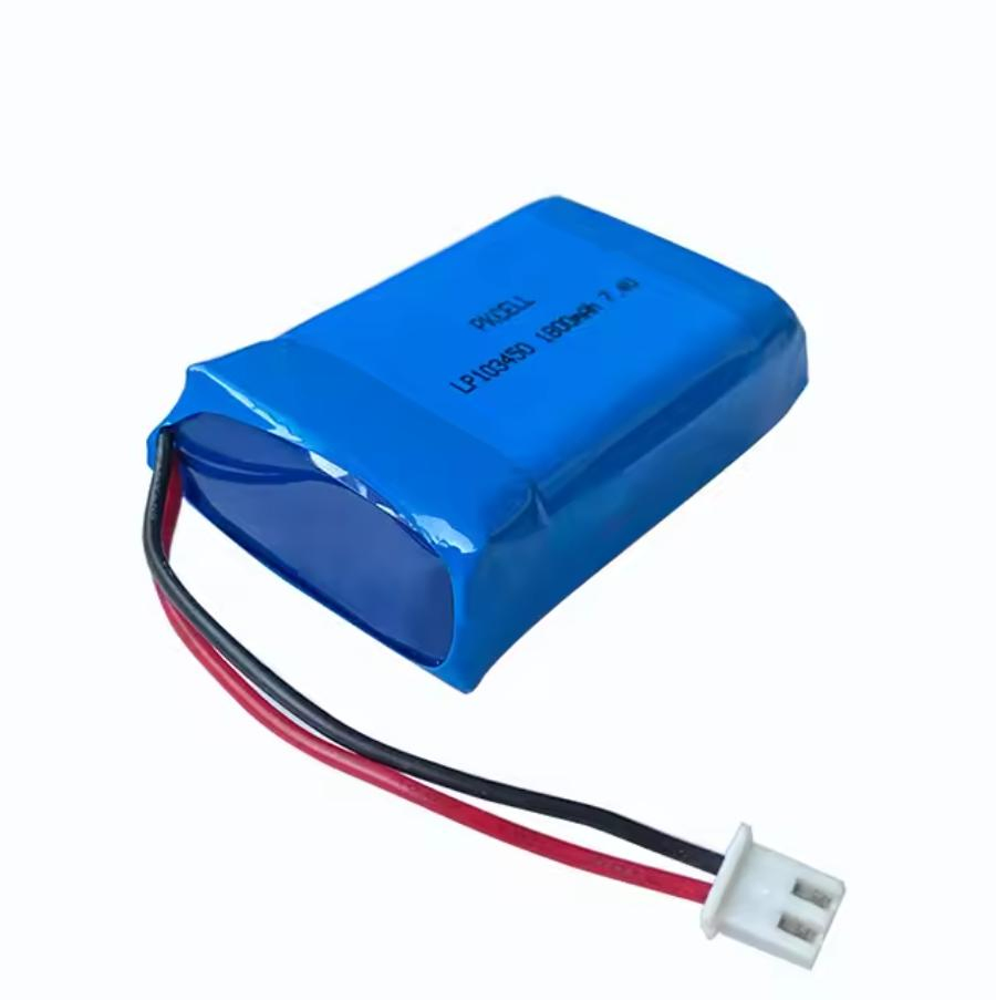 بيع ساخن Lp103450 7.4V 1800mAh بطارية بوليمر قابلة لإعادة الشحن بأفضل جودة من الليثيوم
