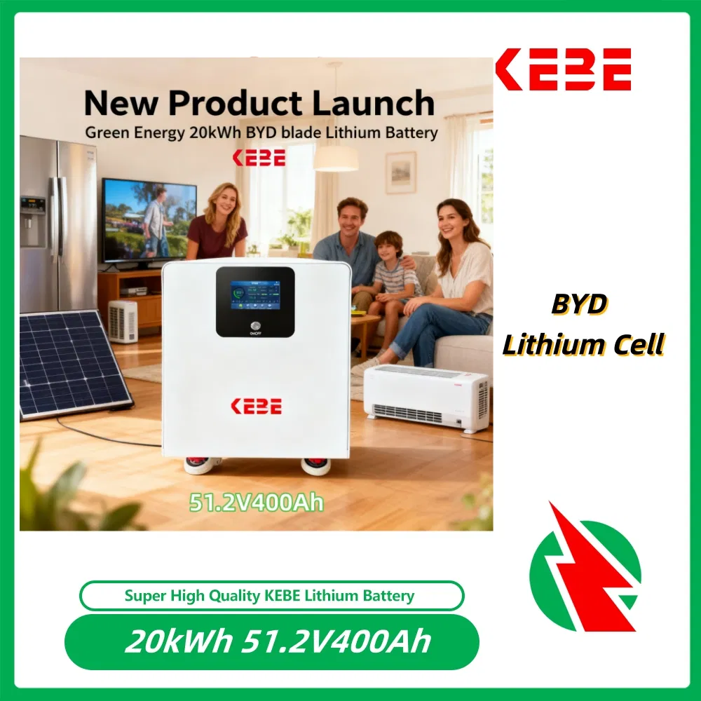 بطارية ليثيوم قابلة لإعادة الشحن 51.2V 400ah 600ah LiFePO4