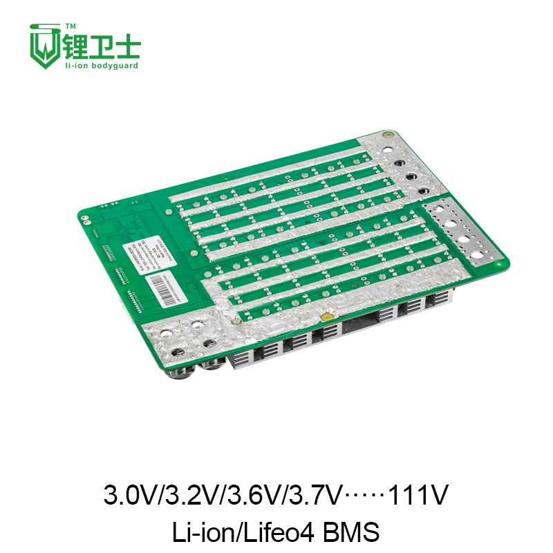 نظام إدارة البطارية ليثيوم أيون 4s-35s 100A-350A نظام إدارة البطارية ليثيوم أيون 24V/48V/72V/96V 32s 120V نظام إدارة البطارية مع يو آرت كان بلوتوث RS485/RS232
