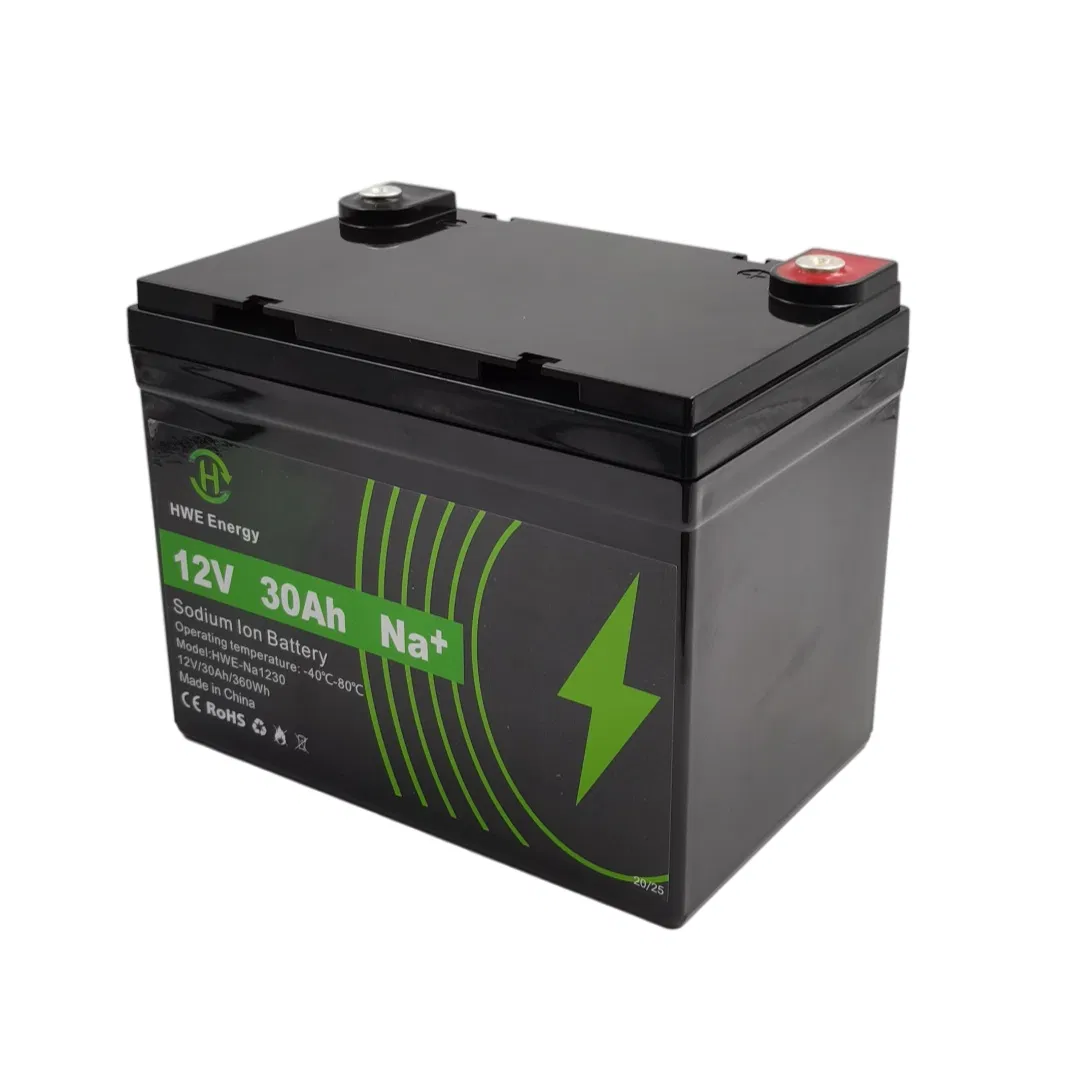 بطارية بدء التشغيل 12V 5ah/10ah/20ah/30ah/50ah/100ah بطارية ليثيوم صوديوم أيون لمصابيح الشوارع الشمسية/UPS/رشاشات عربات الجولف/المركبات الترفيهية