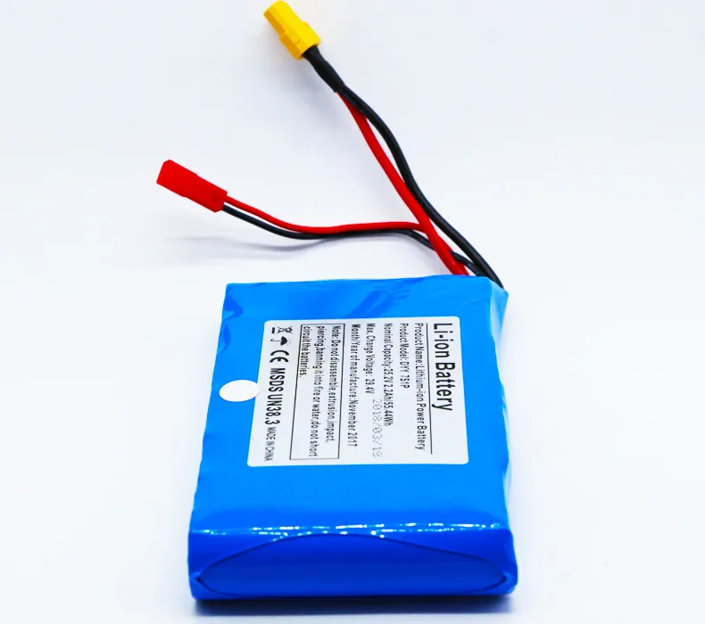 تخصيص مصنع قابل لإعادة الشحن 7s1p 18650 حزمة أيون الليثيوم 2200mAh