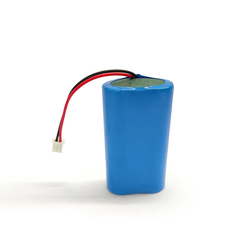 بطارية ليثيوم أيون قابلة لإعادة الشحن مخصصة 2s1p 18650 7.4V 2600mAh بطارية ليثيوم أيون لموقع مكبر الصوت المحمول