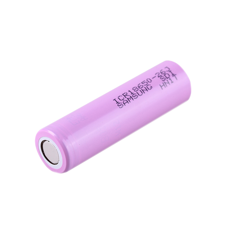 3.6V 2600mAh 1s1p Inr18650 Icr18650 26V بطارية ليثيوم أيون قابلة لإعادة الشحن أسطوانية