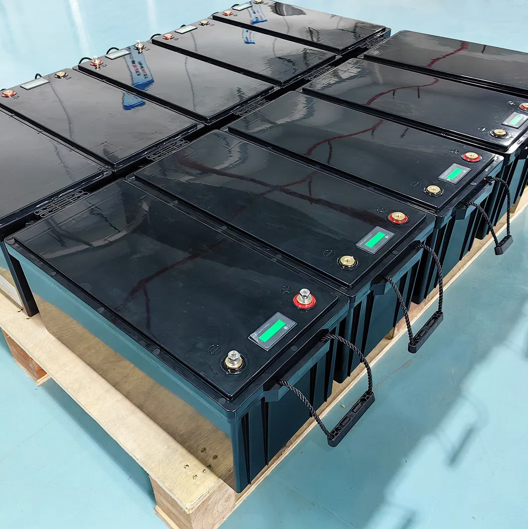 12V100ah LiFePO4 12.8V بطارية فوسفات الحديد ليثيوم أيون لبطاريات التخييم والقوارب البحرية خلايا درجة أ