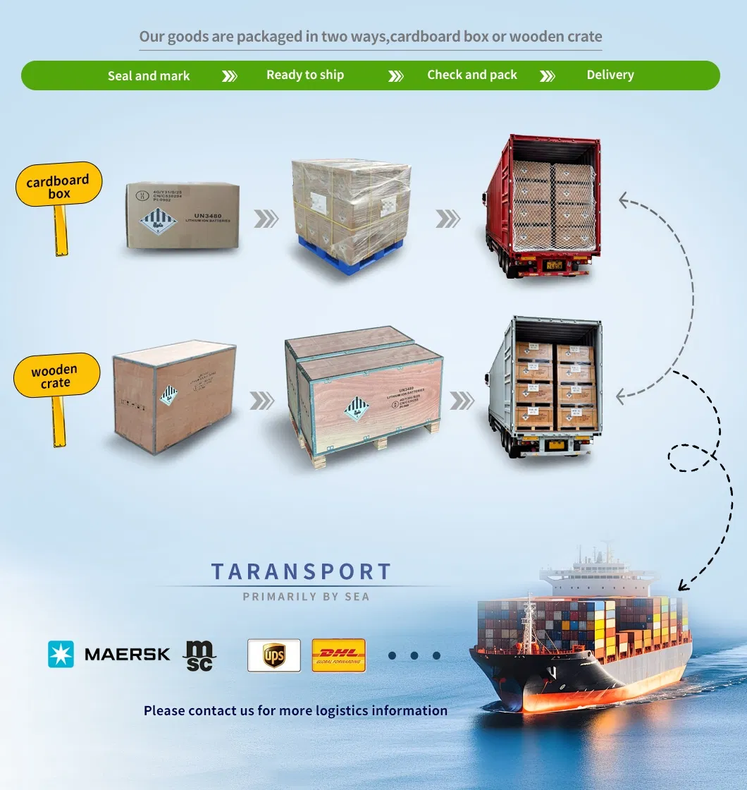 OEM 5 سنوات ضمان دورة عميقة 6000 مرات