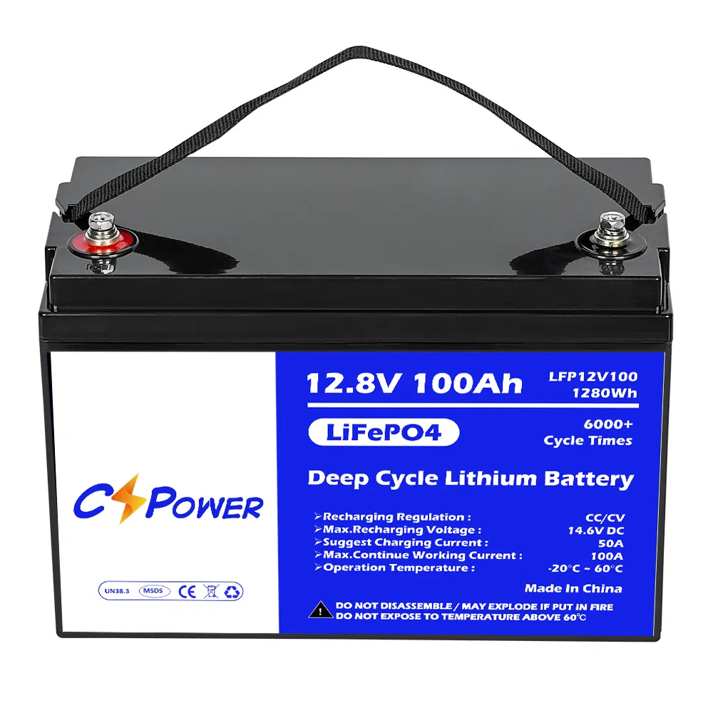 بطارية سي إس باور دورة عميقة LiFePO4 12V200ah بطارية ليثيوم لنظام RV/الطاقة الشمسية يخت عربات الجولف التخزين