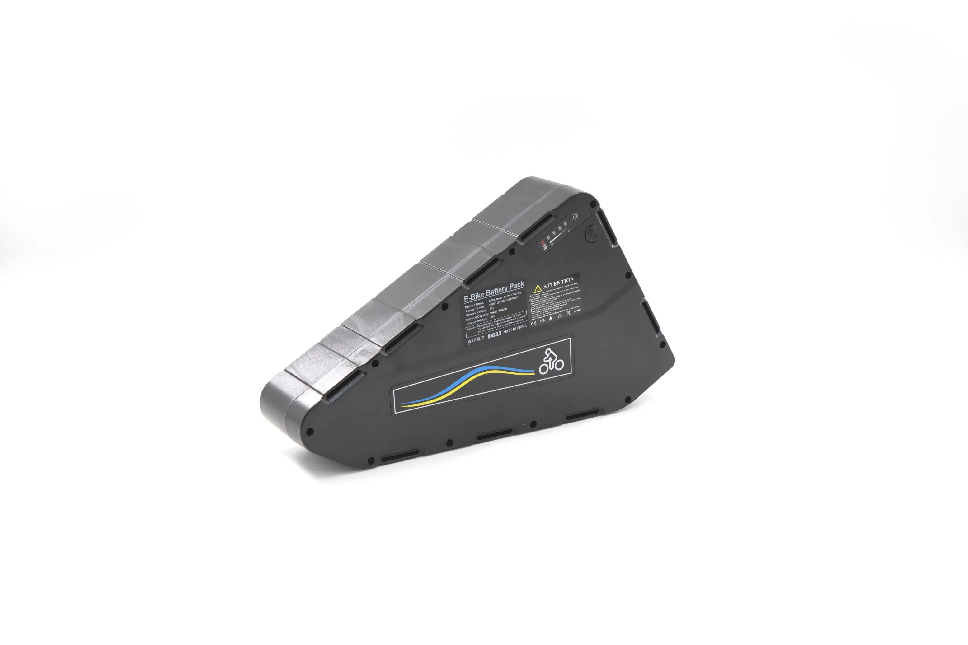 UL2271 مثلث 72V 20ah بطارية دراجة كهربائية 21700 بطارية ليثيوم مثلث للدراجة الكهربائية والدراجة النارية الكهربائية وبطارية عالية الطاقة لكرسي متحرك كهربائي وسكوتر