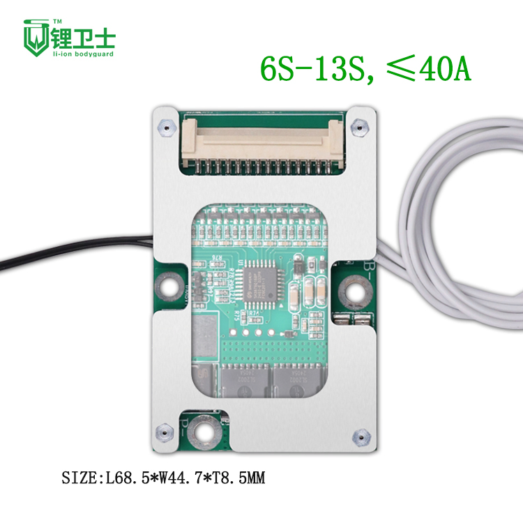 تصنيع نظام إدارة البطارية الذكي PCB لنظام إدارة البطارية ليثيوم أيون LiFePO4 BMS 13s لحزم البطاريات الليثيوم