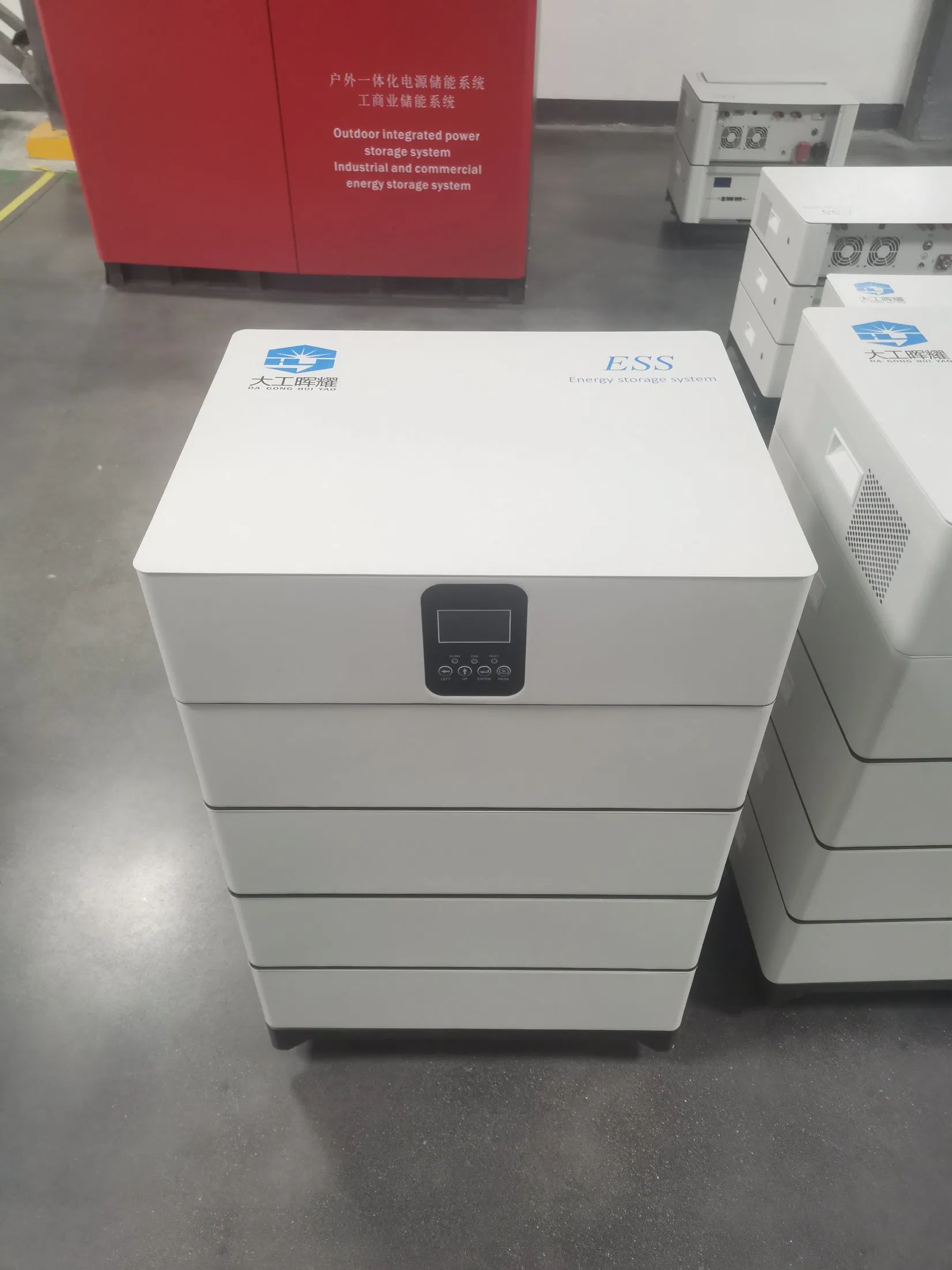بطارية ليثيوم عالية السعة 51.2V 200ah للطاقة المتجددة